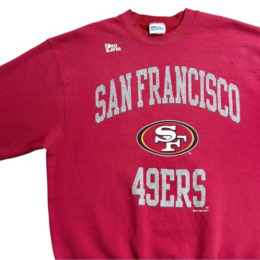 Vintage 1996 NFL San Francisco 49ers Pro Player Crewneck Sweatshirt